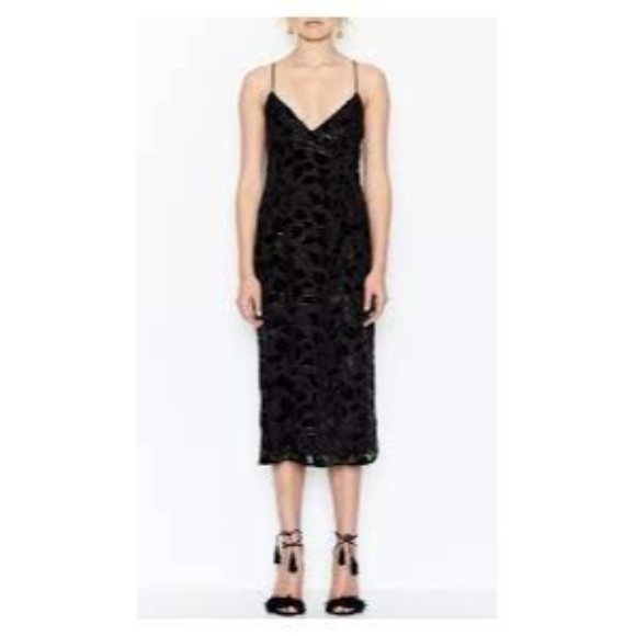 Alice McCall Dresses & Skirts - ALICE MCCALL Black Rosana Midi Dress sz 4